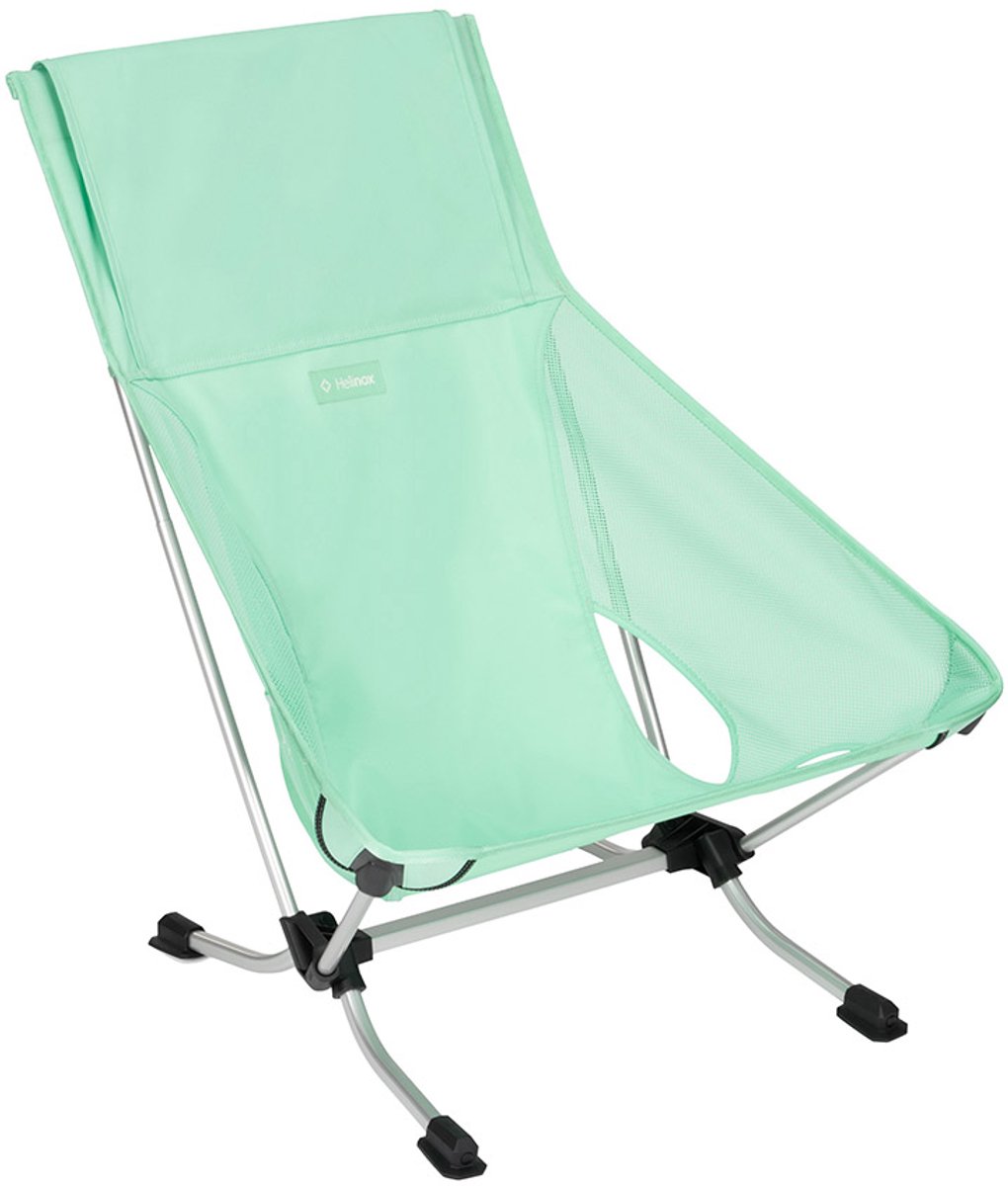 Helinox Beach Chair (re) - Strandstoel - Lichtgewicht frame - Ademend mesh - Compact opvouwbaar - 145 kg draagvermogen