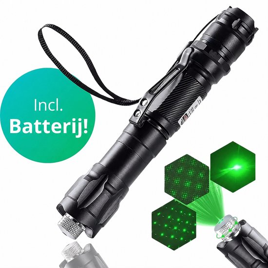 Mamosta® Professionele Laserpen XL - Klasse II - USB Laserlampje - Presenteren - Presentatie