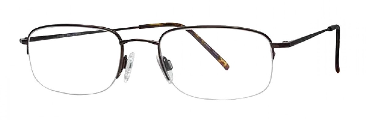 Flexon FLEXON 606 Coffee 218 54/19/145 MAN Brilmonturen