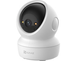 EZVIZ H6c G1 2K – Beveiligingscamera Binnen – Pet Cam- 360° Pan & Tilt – Smart Tracking, Color Nachtzicht & Privacy Shutter – Wifi 6 – MicroSD & Cloud