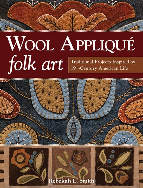 Wool Applique Folk Art - cover
