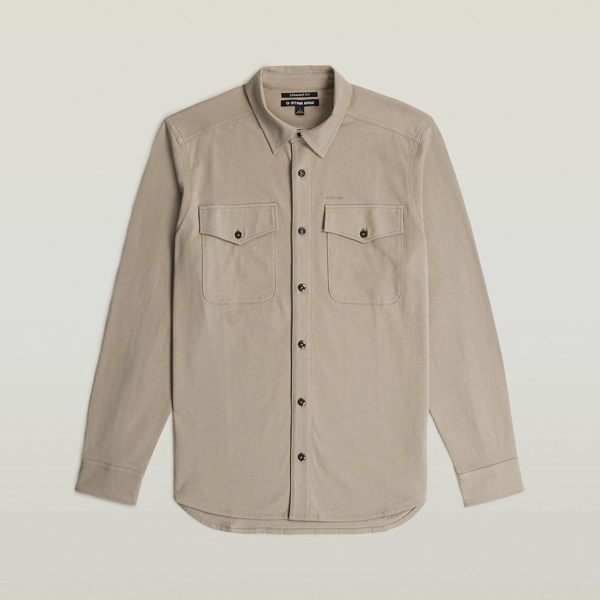 G-star Marine Overhemd Met Lange Mouwen 2XL Man Elephant Skin