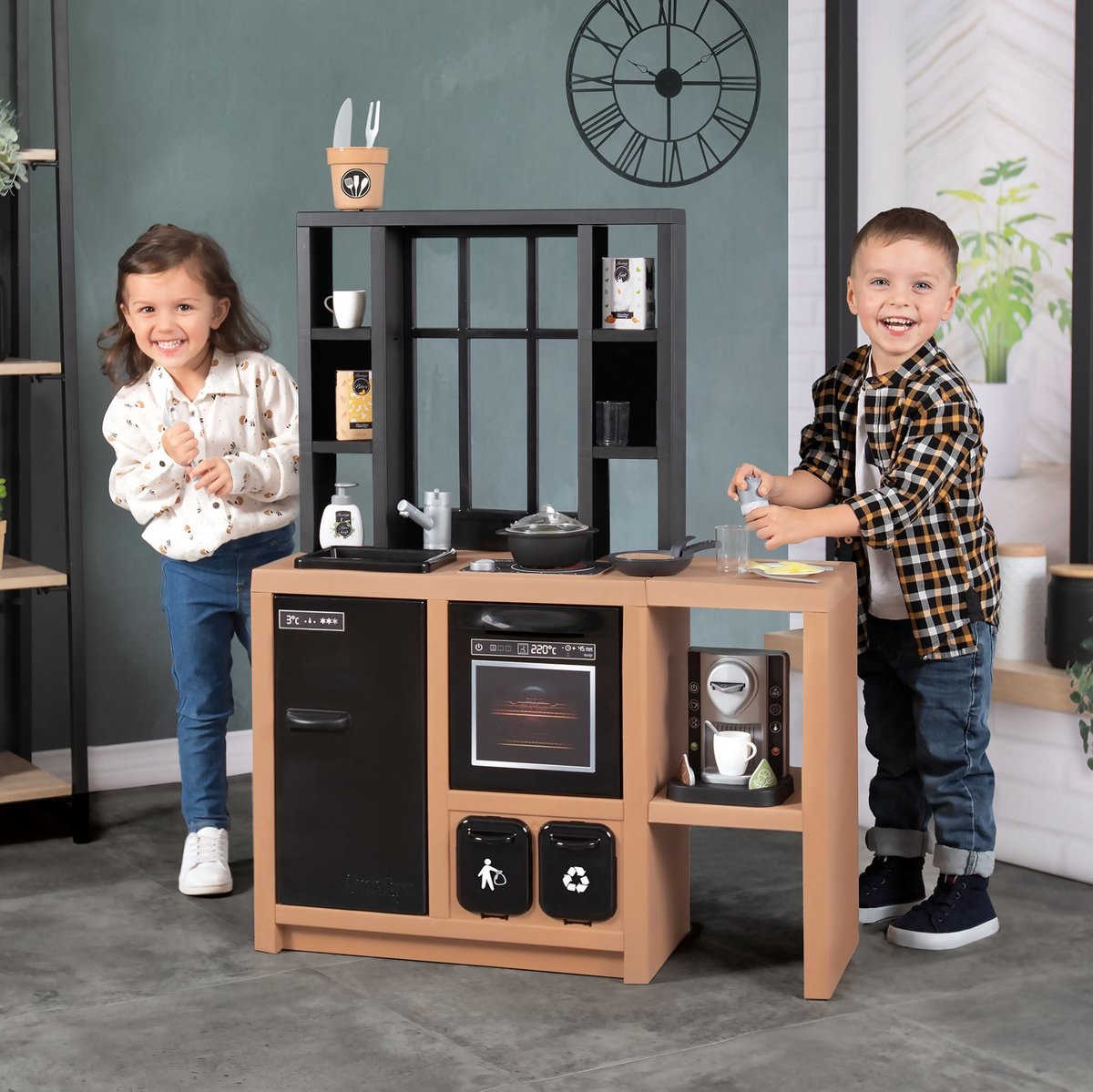 Smoby - Loft Keuken Bruin - Speelkeuken — afbeelding 13