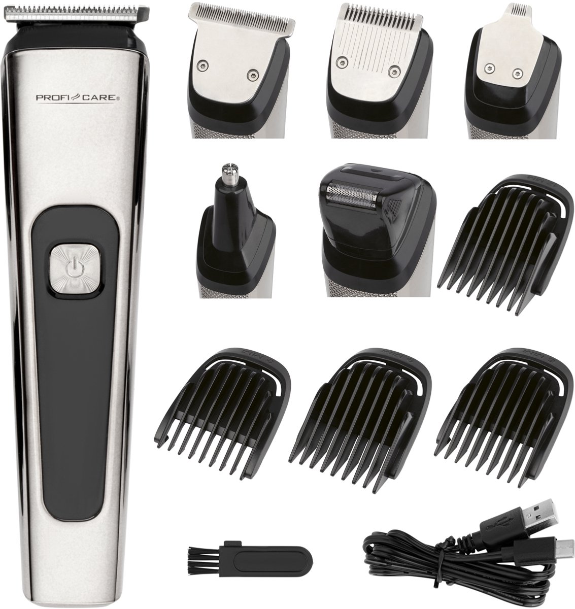 ProfiCare HSMR3143 - Haar-/baardtrimmer - USB-C aansluiting