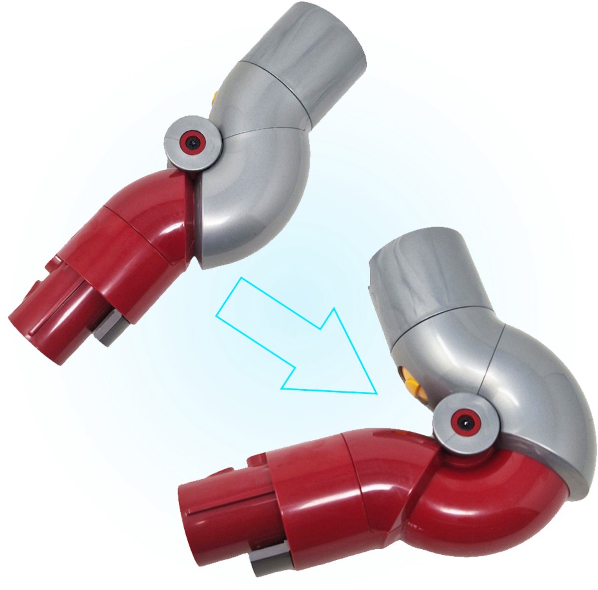 Reach-under verloopstuk tussenstuk geschikt voor Dyson V12 sv20 sv26 sv30 sv46