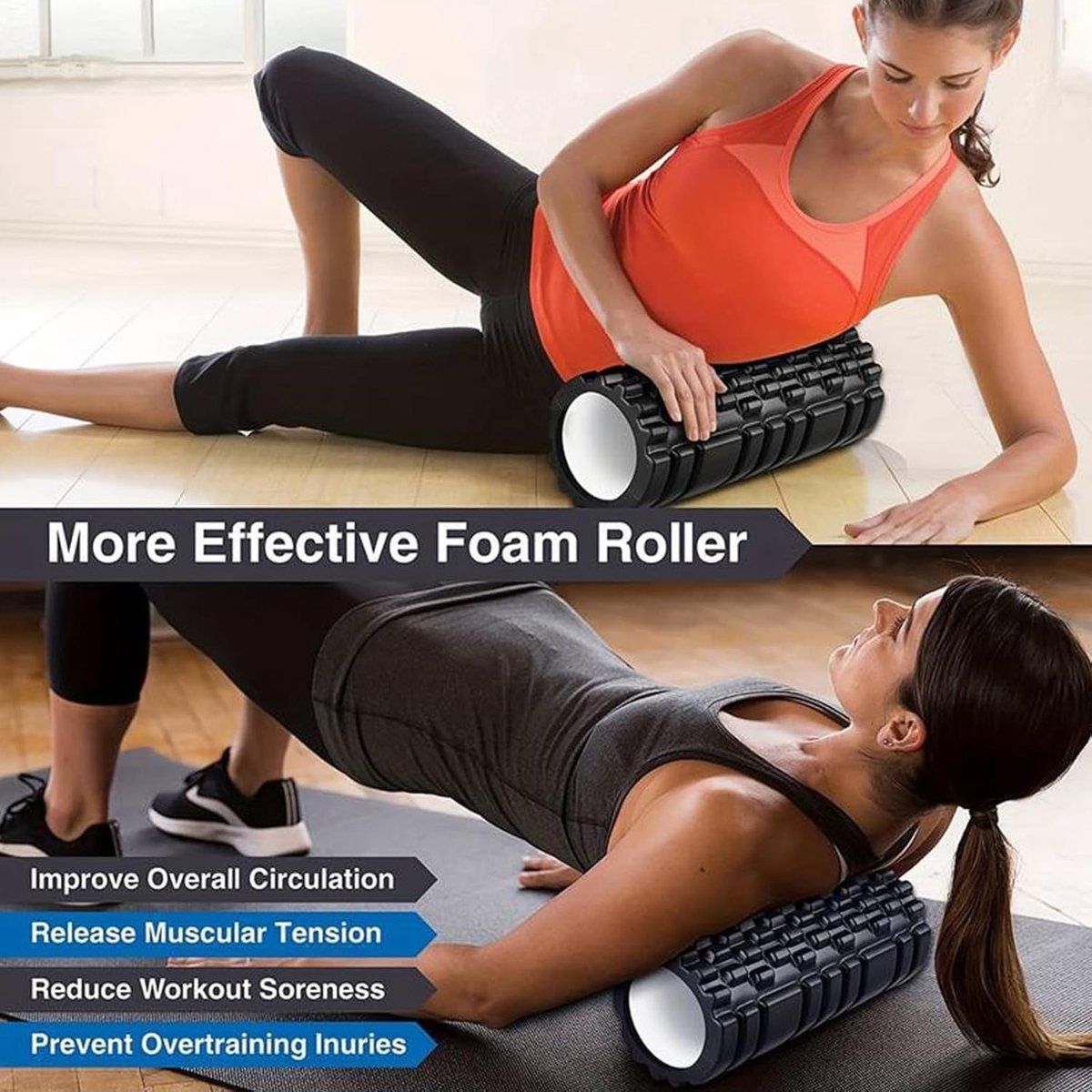 Foam Roller - Schuimroller - schuimroller met 3D thumbnail 4