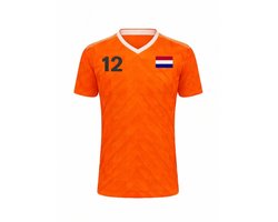 Voetbalshirt EK 1988 Van Basten | Nederlands Elftal | EK 88 / WK Voetbal T-shirt | Oranje sportshirt | Koningsdag | Holland T shirt | Maat S