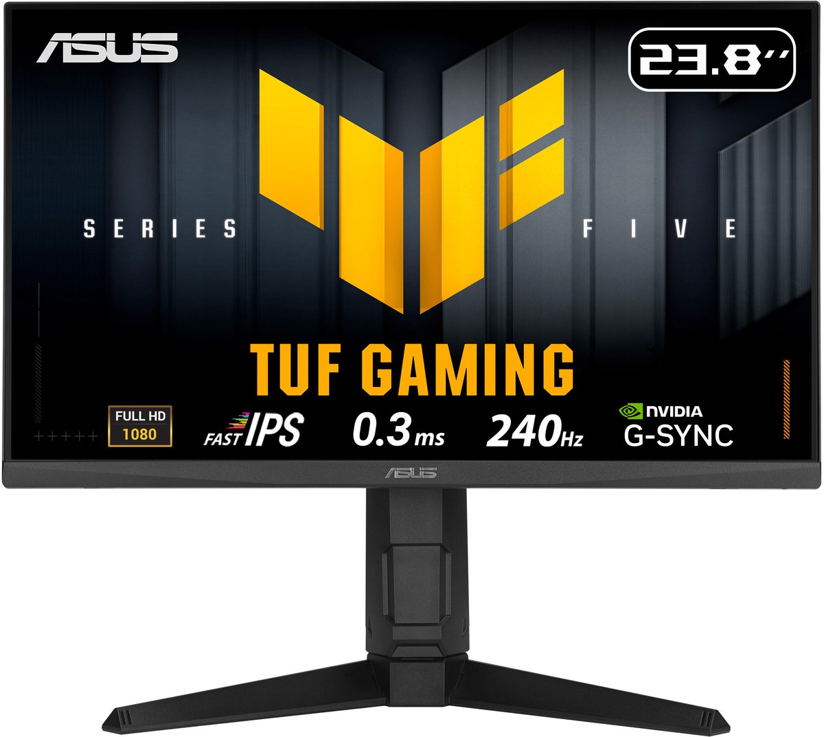 ASUS TUF Gaming VG249QML5A - Full HD Gaming Monitor - 240Hz - G-Sync - FreeSync - 24 Inch