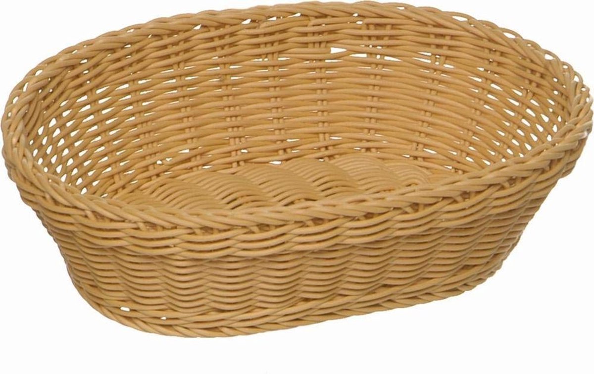APS Broodmand - Broodkorf - Polypropyleen - Beige - 32 x 23 cm - Vaatwasserbestendig