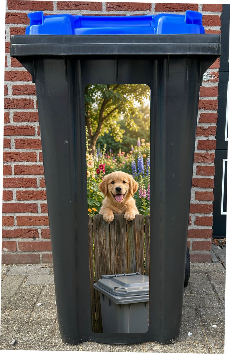 Klikosticker golden retriever 20x80 cm. (zie ook de andere designs)