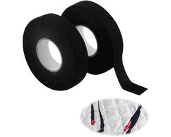 Hittebestendige Isolatietape voor Auto-elektronica, Duurzaam en Weerbestendig, Zwart, 2 Stuks