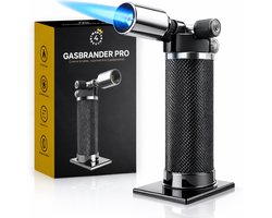 Twenty4seven® Gasbrander Pro - Creme Brulee Brander & Keukenbrander - Vuurwerk & Camping - Navulbaar met Butaangas