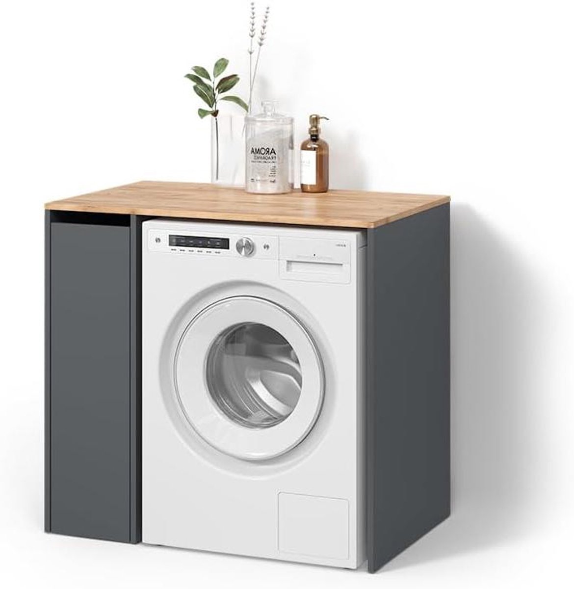 Wasmachine Ombouw - Opbouwmeubel - Kast Wasdroger - Meubel - kwaliteit