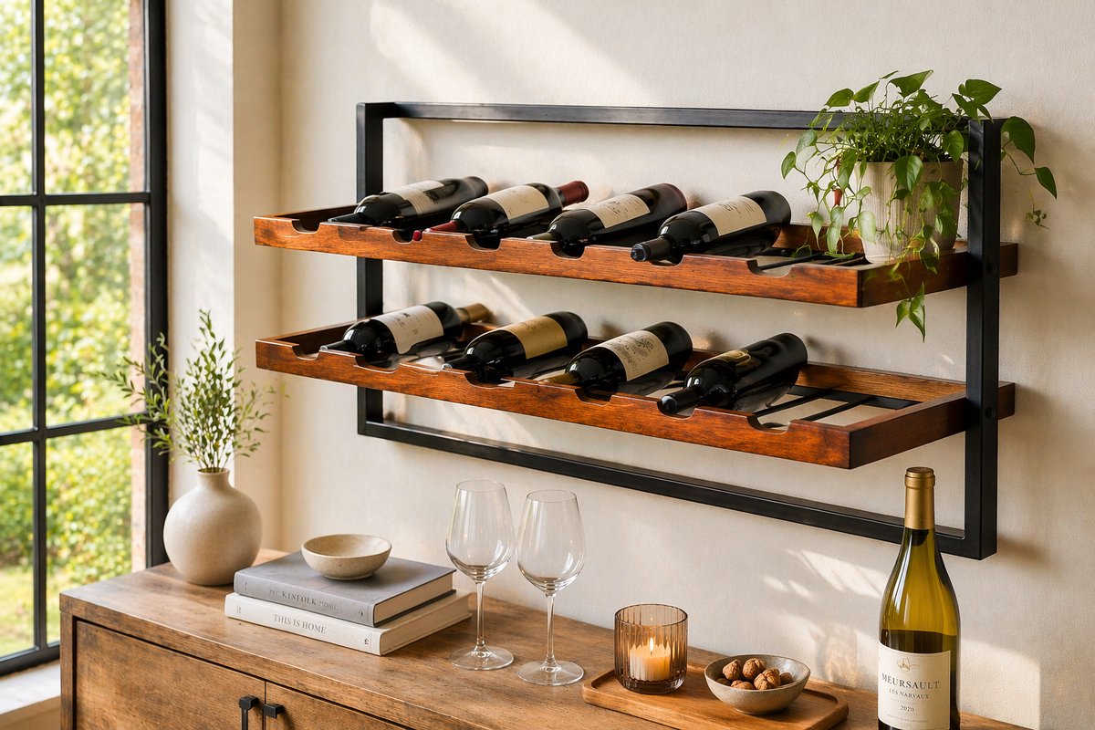Wijnrek Bistro | Hangend Horizontaal