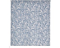 Jacquard Jaloezie - Rolgordijn Raambekleding - Raamdecoratie - Reflectiecontrole - 170 x 175 cm - Azul