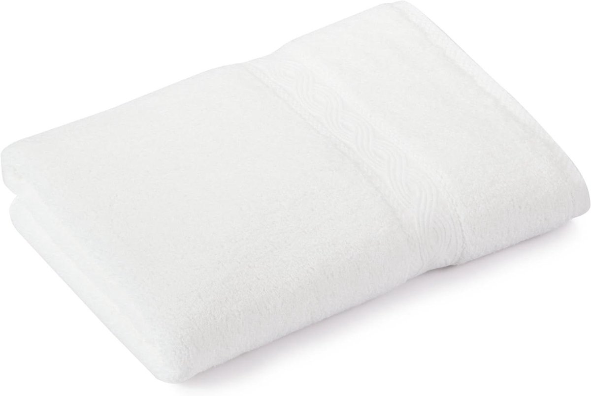 Badhanddoek - Grote handdoek - Na het douchen - 100% Egyptisch katoen - Bath size - Wit