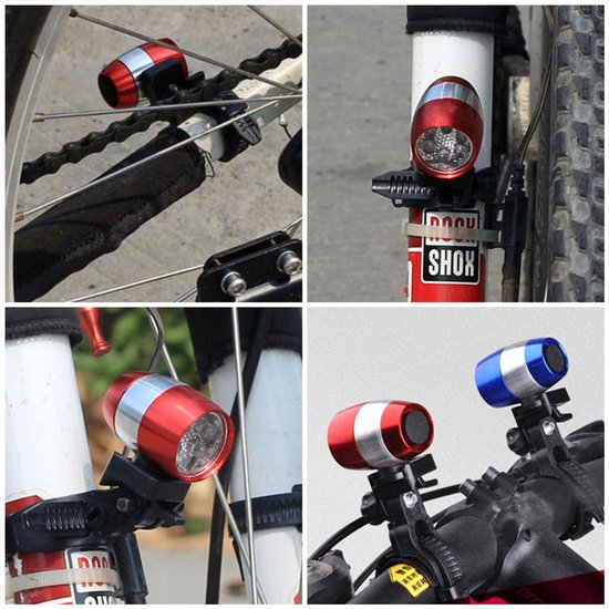 Oneay LED-veiligheidslampje voor de fiets, waterdicht signaallampje van aluminiumlegering voor de voorvork van een mountainbike, ultrahelder minilampje voor nachtelijke fietstochten. — afbeelding 3