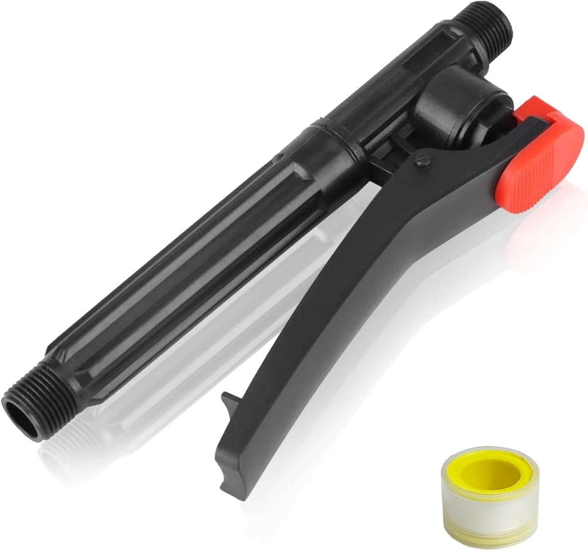 Sproeier Handvat - Druksproeier Schakelaar - Tuinonderhoud - Handig Vergrendelingsmechanisme - 188 mm Lengte - Zwart