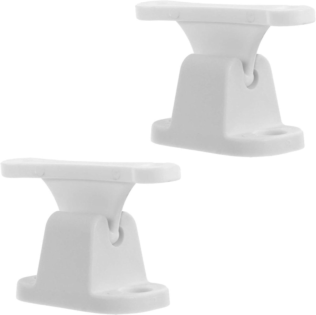 Deurvastzetters Set - Camper Caravan - Open Deuren Houden - Schokbestendig Ontwerp - 4 Stuks - Wit