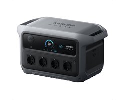 Anker SOLIX C2000 Gen 2 draagbare powerstation, 2.400 W (piek 4.000 W), volledig opgeladen in 58 min, 2.048 Wh LiFePO4-batterij voor camping, stroomuitval en thuisback-up (optioneel zonnepaneel)