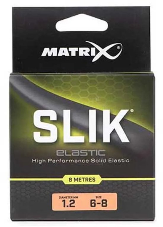 Fox Matrix SLIK Elastic 8m (1.2 mm) Orange 6-8 — afbeelding 3