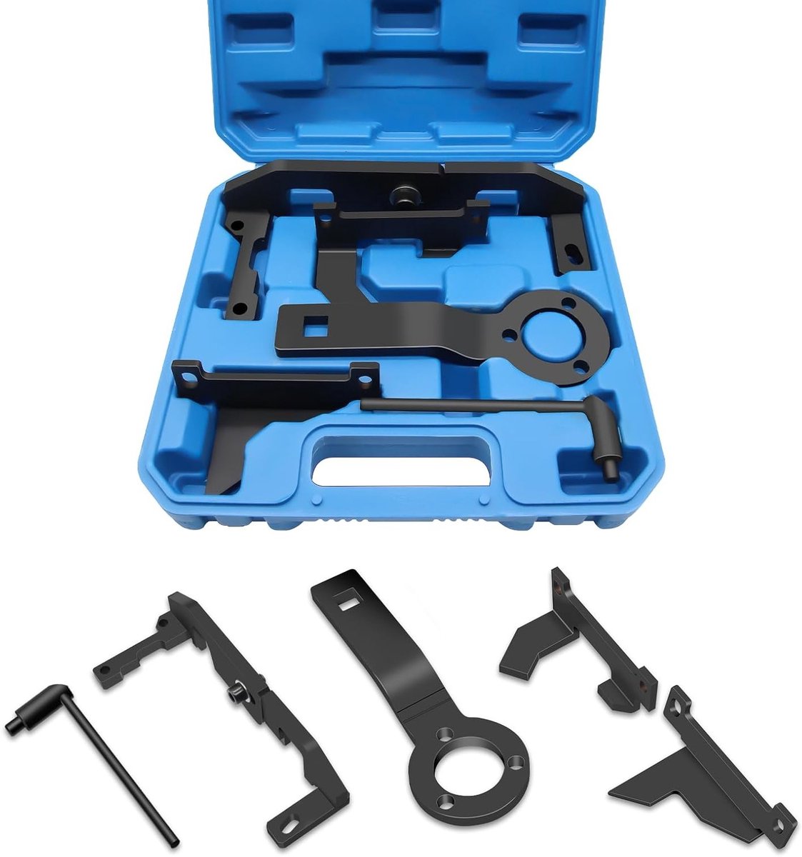Motorafstelset voor PSA Citroën Peugeot Opel en Toyota - Timingriem Testgereedschap voor Benzinemotoren 1.0 en 1.2