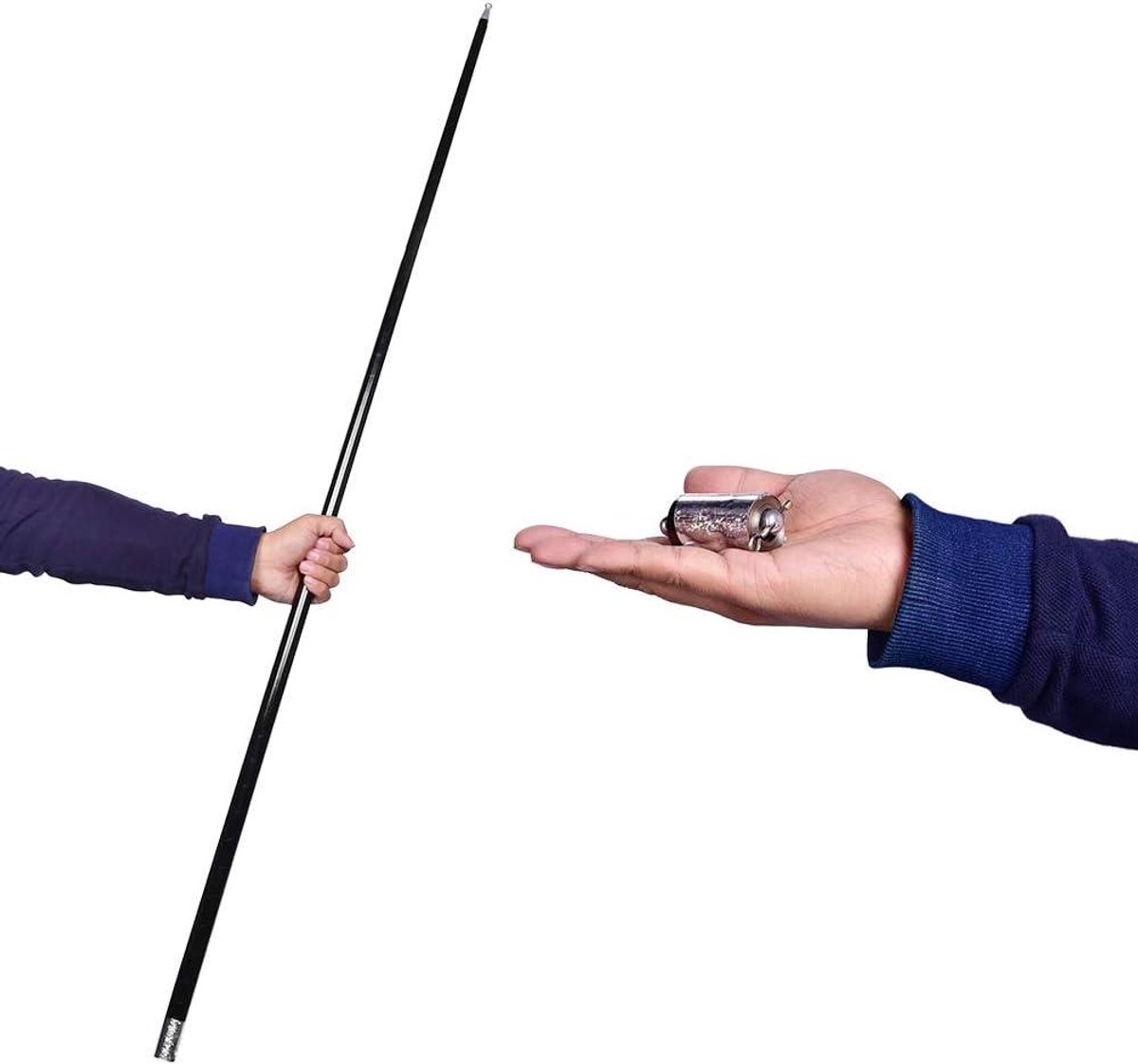 Verschijnstok - Goochelstok - Optreden - Eén-touch systeem - 110 cm - Zwart