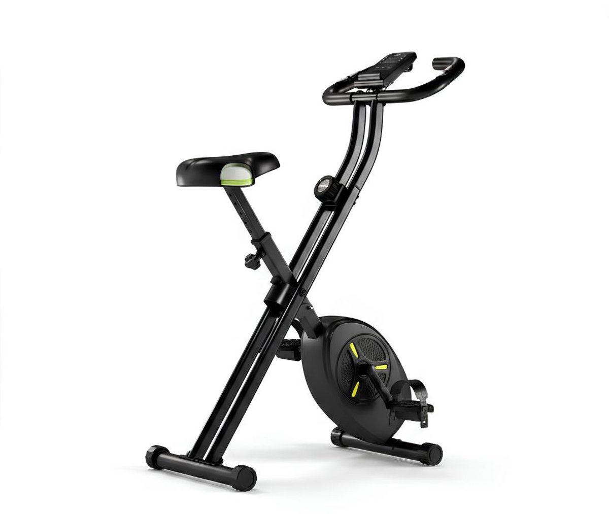 DnA® Hometrainer - Hometrainer Fiets - Crosstrainer - Zwart - 86cm x 45cm x 108cm