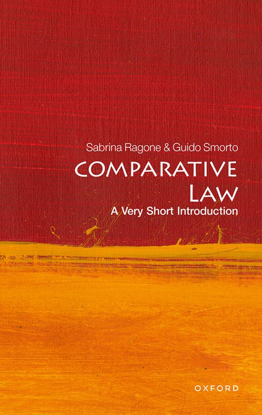 Very Short Introductions- Comparative Law - cover