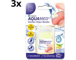Miradent Strips tegen Droge Mond Aquamed - 3 x 24 stuks