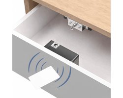 House of Balance Secret Lock - Nachtkast Slot - Verborgen beveiliging - Lade Slot - RFID Kastslot - Onzichtbaar Slot - NFC Ontgrendeling - Kasten en Lades
