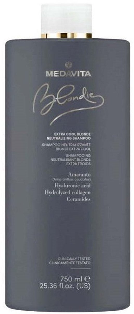 Medavita extra cool blonde neutralizing shampoo