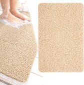 GLODI GOODS® Antislip badmat douchemat 40x60 cm - voor in de douche of bad – antislipmat waterdoorlatend - BEIGE