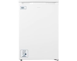 Inventum VR550 tafelmodel vriezer 88 liter - 55 cm breed - Energielabel D - Diepvries - Compact - Vrijstaand - 3 lades - Wit
