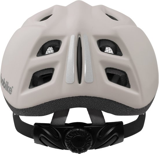 Bobike Helm Kids 52/56cm (S) In-Mold - Vanilla Cup Cake - Wit — afbeelding 3