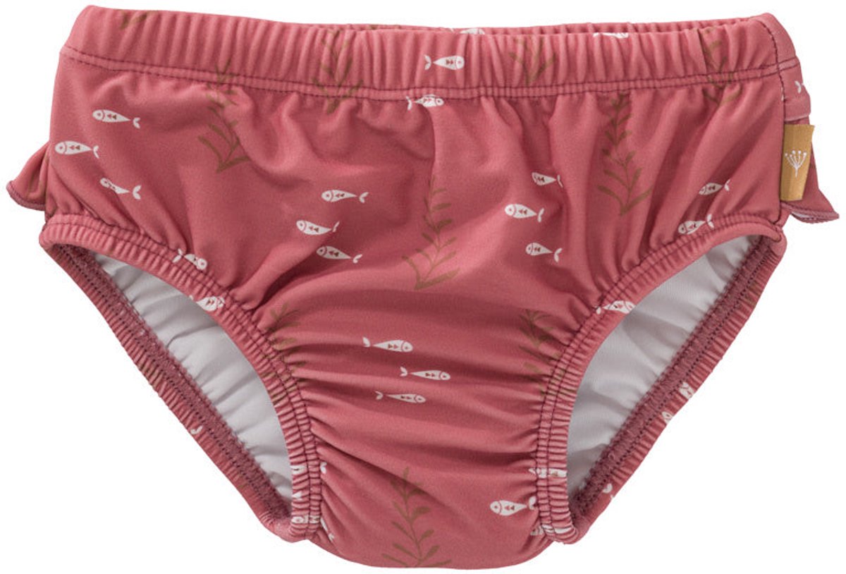 Fresk Luierbroek/ Zwembroek 86 - Ruimte voor Zwemluier - Sneldrogende Zwemkleding - UV - bescherming UPF 50 - Zwemshort Meisjes - Amber - Ocean Amber — afbeelding 3