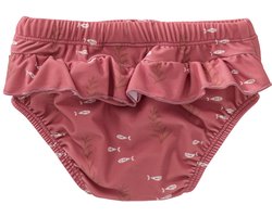 Fresk Luierbroek/ Zwembroek 86 - Ruimte voor Zwemluier - Sneldrogende Zwemkleding - UV - bescherming UPF 50 - Zwemshort Meisjes - Amber - Ocean Amber