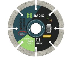Radix - Universele diamantschijf - 115 mm - Core
