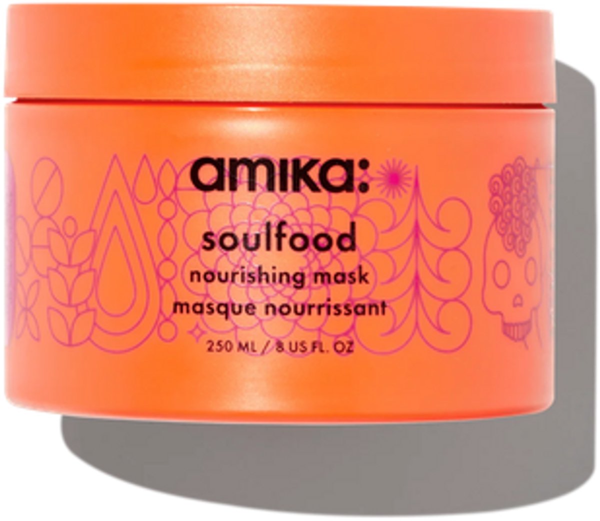 amika soulfood nourishing hair mask 250 ml