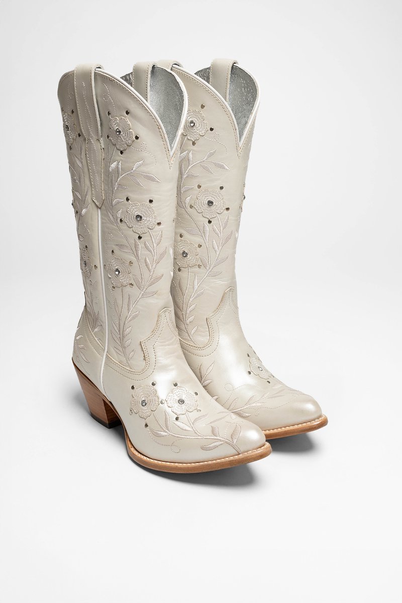 Ariat ROMANCE Dames Wit - 37.5 (4.5 UK)