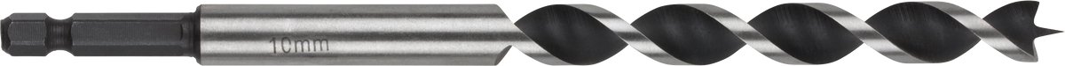 wolfcraft - 8mm Slangenboor voor Houtbalken - 165mm - Zeskantschacht Houtboor - Hex - 7132000