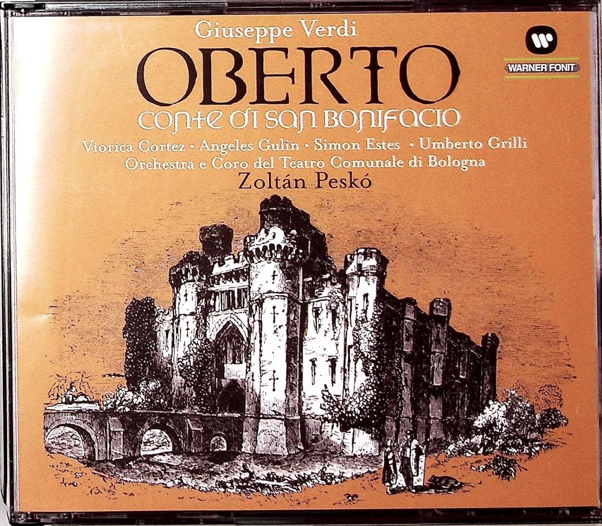 2-CD Verdi - Oberto, conte di San Bonifacio (1977/1999) - Cortez / Grilli / Orchestra e Coro del Teatro Comunale di Bologna / Zoltan Pesko