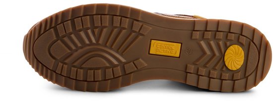 camel active Sneaker met rits aan binnenzijde - Maat menswear-43 - Bruin