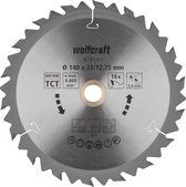 wolfcraft - Cirkelzaagblad 140x12,75mm - 18 Tanden - Zaagblad voor Cirkelzaag - Serie bruin - 6731000