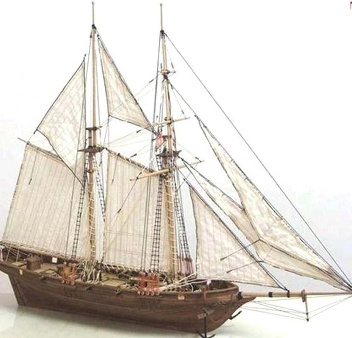 DIY Houten Zeilboot Model Kits voor Volwassenen en Kinderen - Schaalmodel Decoratie en Bouwset voor Maritieme Liefhebbers