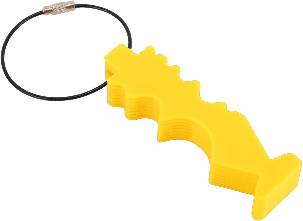 Reparatietool Vliegende Schijf - Schijf Onderhoudstool - Schijf Spel Verbeteren - Vormspecifieke Groeven - 8.4 x 2.4 cm - Grijs