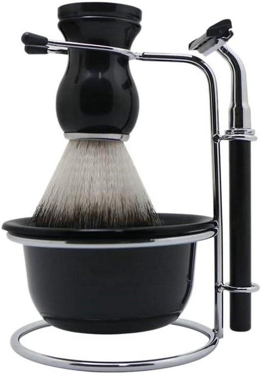 Scheermes Houder - Scheerhouder Set - Ordelijk Scheren - Roestvrij Staal - 4 stuks - Zilver