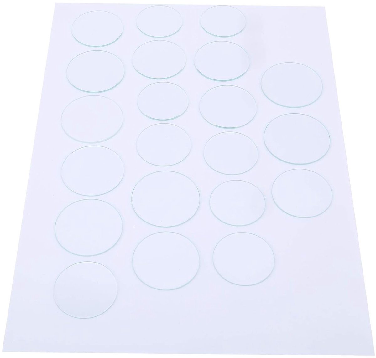 Vervangend Horlogeglas voor 21-45mm Ronde Horloges - Mineralen Glas, Plakglas en Onderdelen voor Horlogemakers