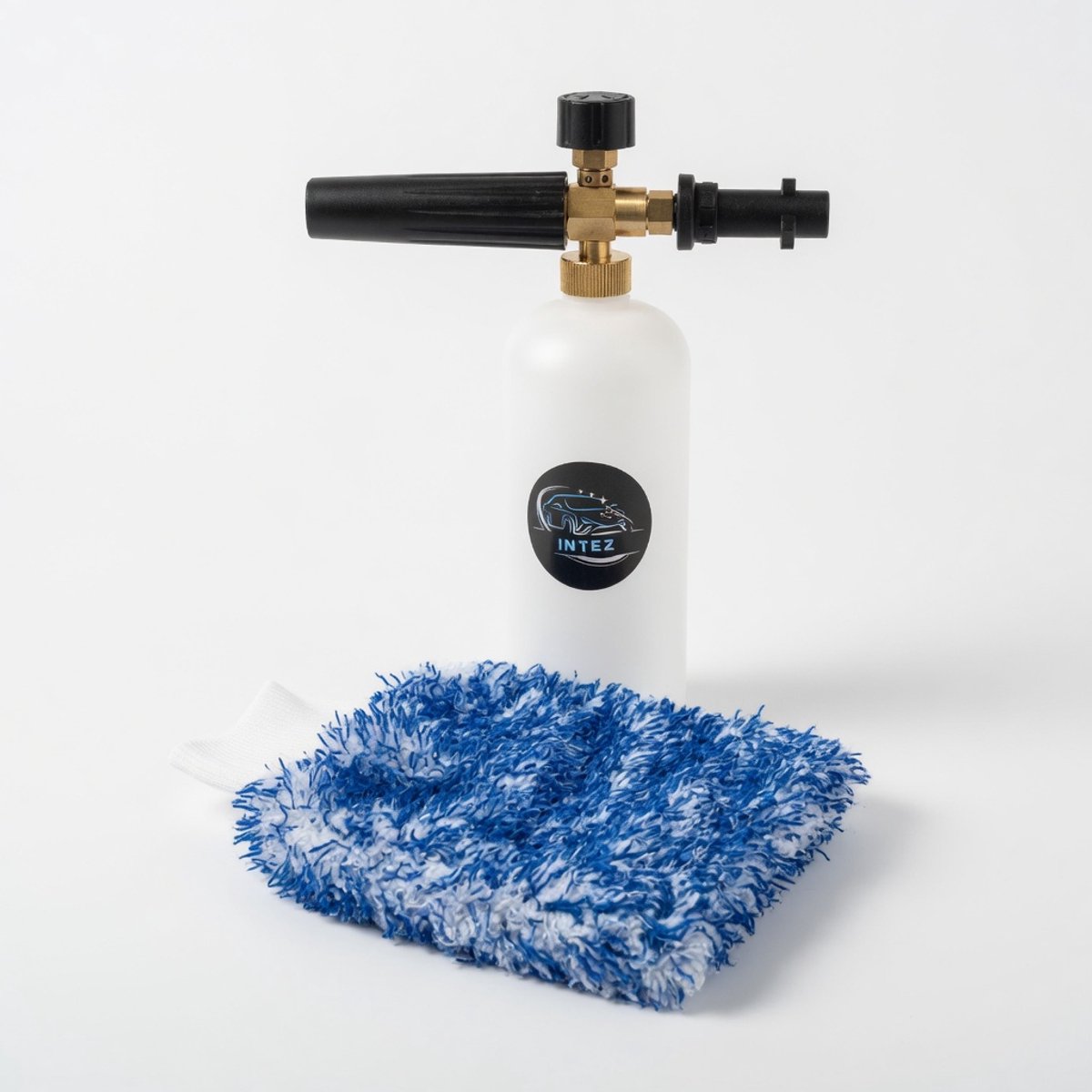 Intez- snow foam cannon -voor Karcher K Serie, K2/ K3/ K4/ K5/ K6/ K7- Wash mitt - foam gun - Auto wassen - Schuim spuit
