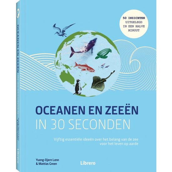 Oceanen en zeeën in 30 seconden - cover